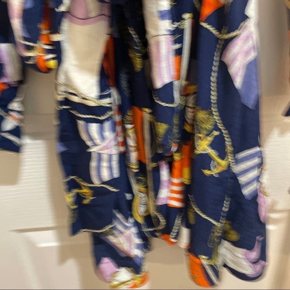 Nwt Anthropologie Maeve Mini Shirt Dress size XS Nautical Anthro New - Picture 11 of 11